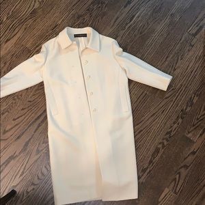 Donna Karan New York cream colored coat